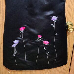 TESSUTO Midlength  Floral Embroidered Print Dress Womens Size 8